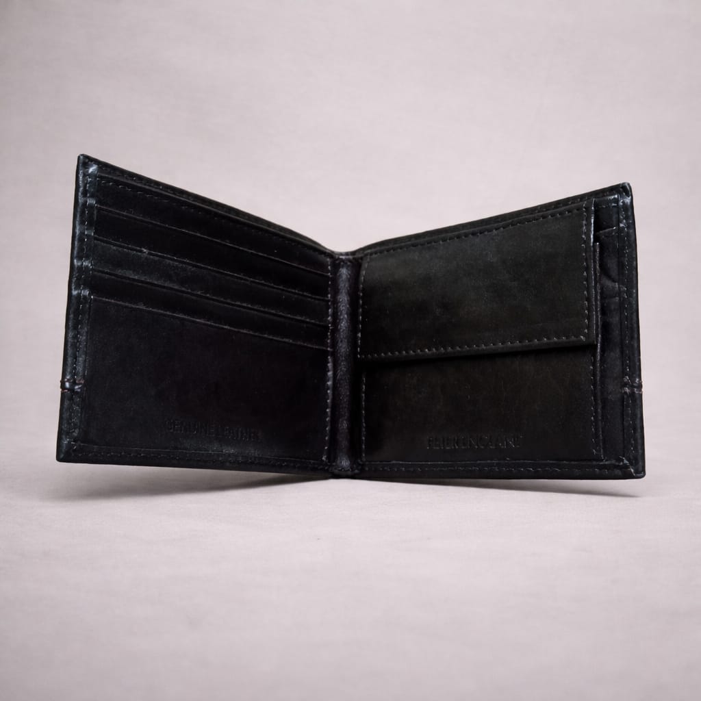 Black Leather Wallet