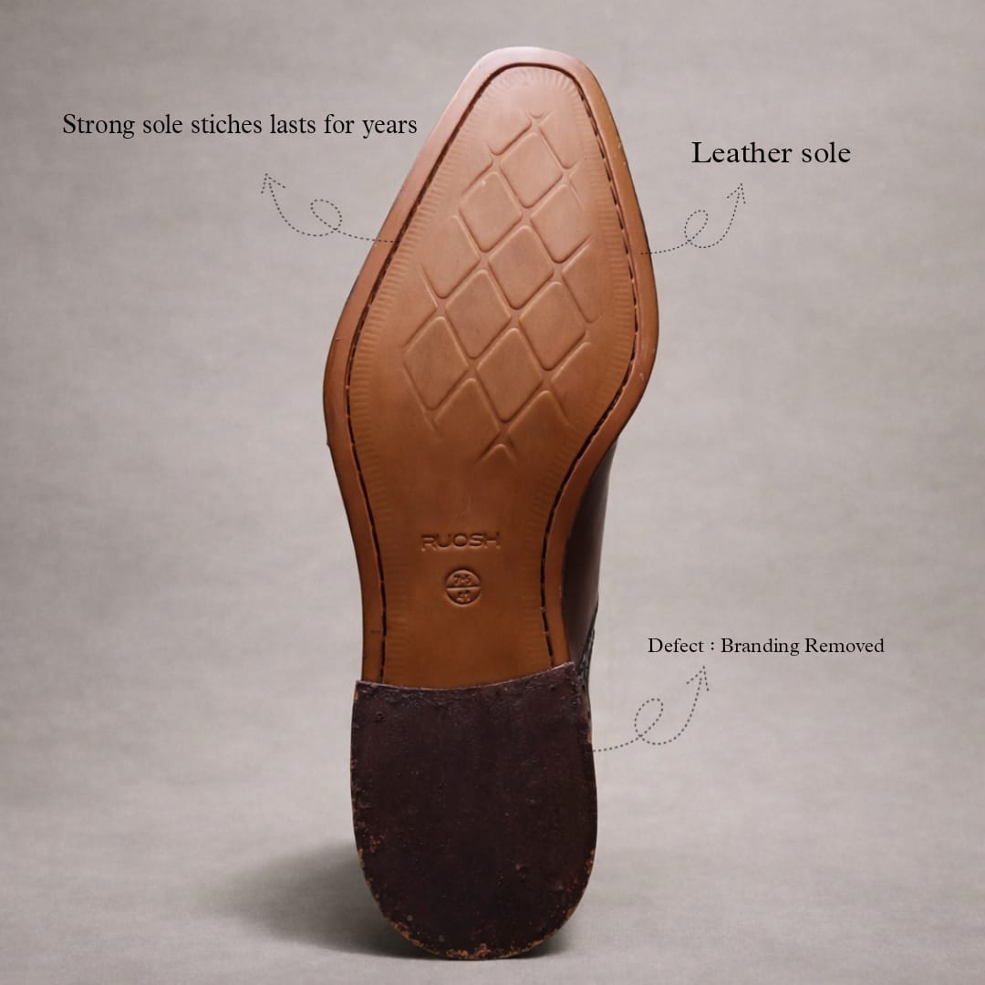 Brown Cap Toe Oxford