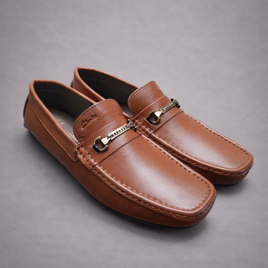 Classic Tan Leather Loafers