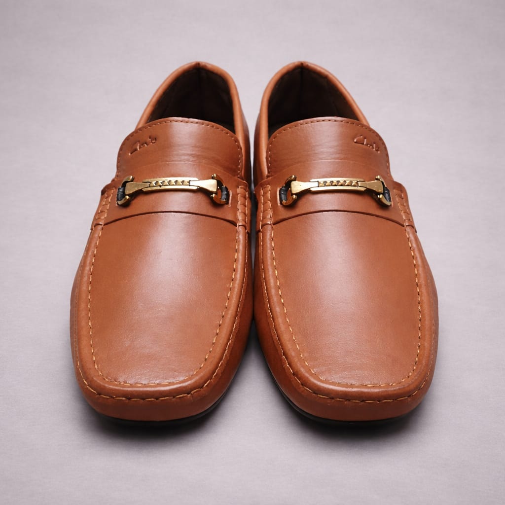 Classic Tan Leather Loafers