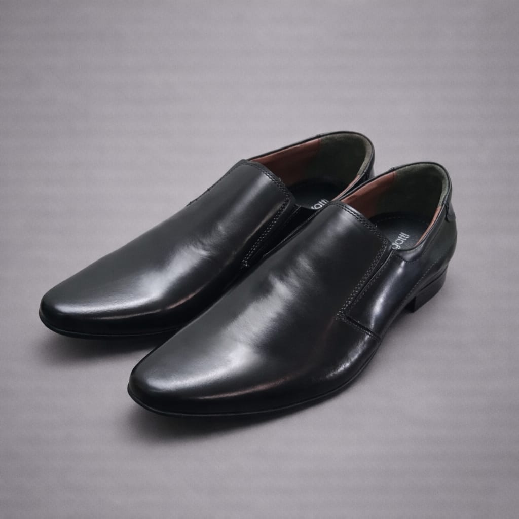 Classic Black Formal Slip on
