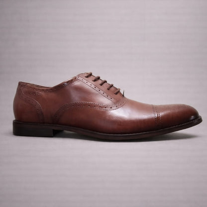 Brown Cap Toe Oxford