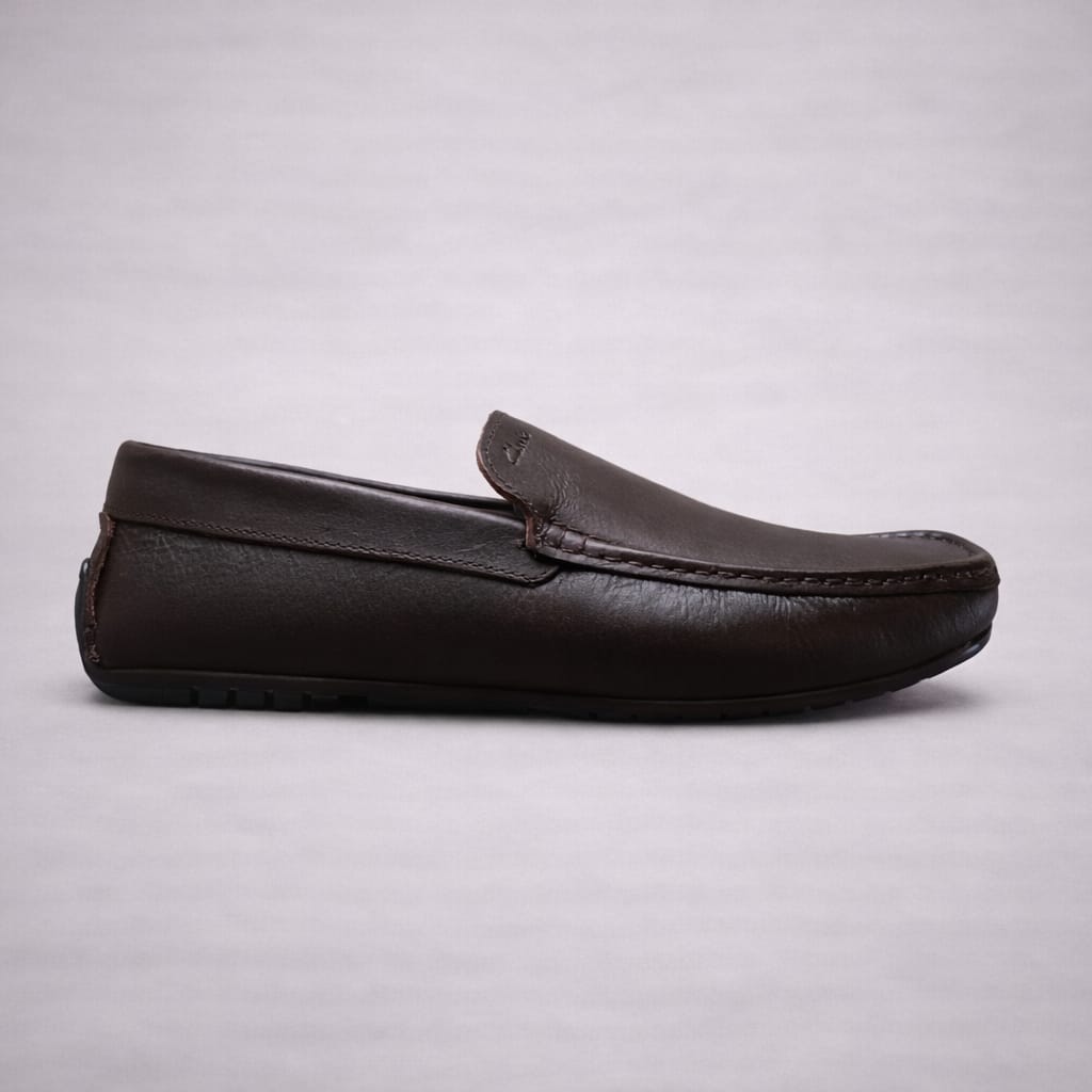 Classic Brown Leather Loafers